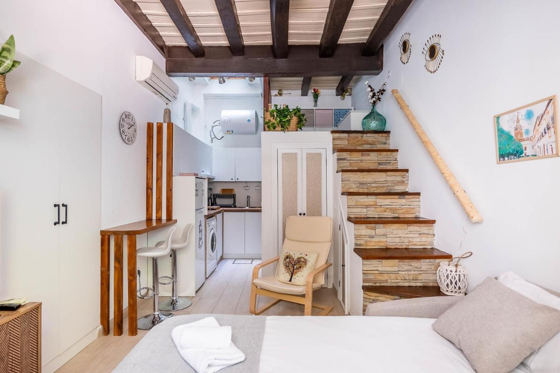 Comfy Away - Estudio En Patio De Vecinos En Las Setas Sevilla Kültér fotó