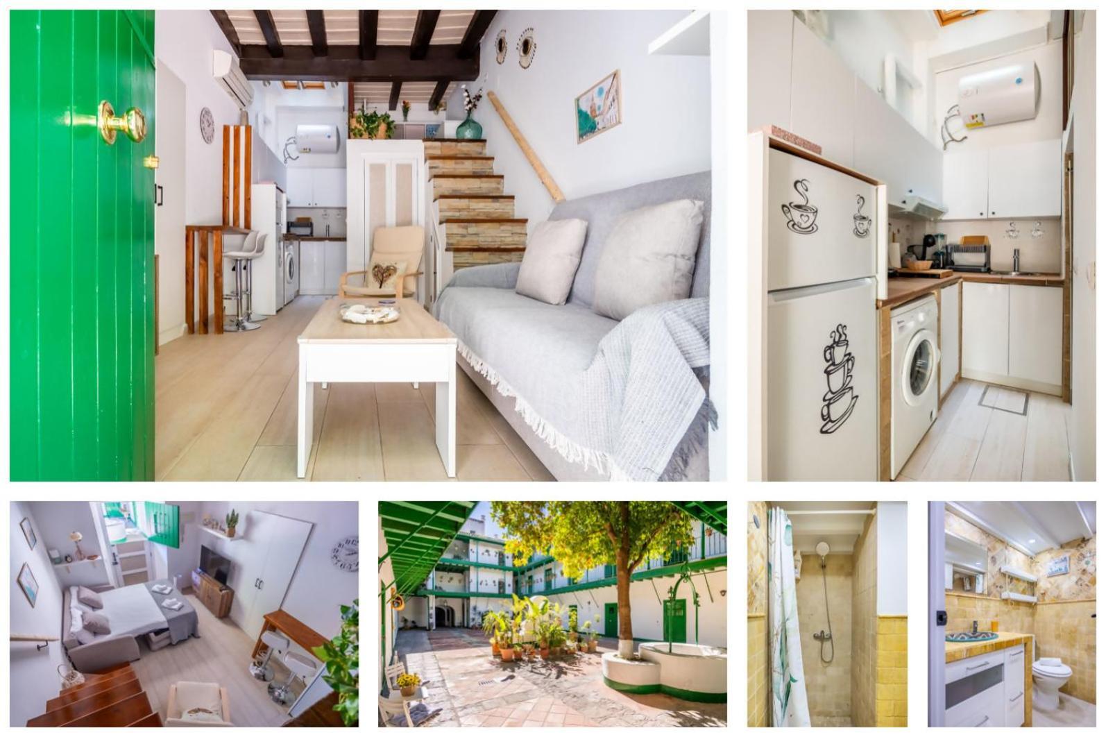 Comfy Away - Estudio En Patio De Vecinos En Las Setas Sevilla Kültér fotó